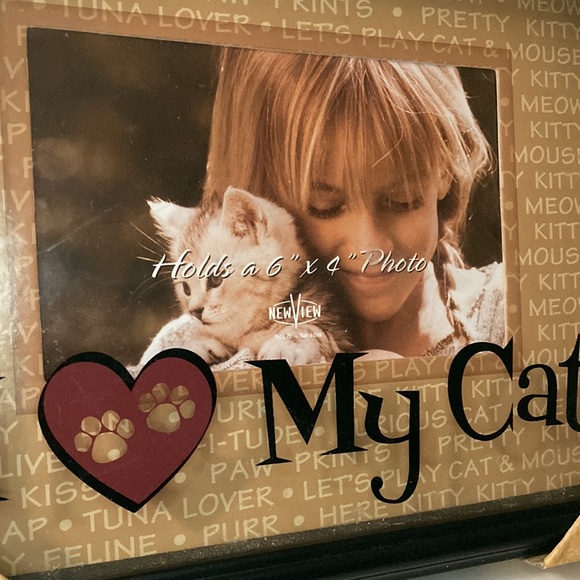 NewView I ❤️ My Cat photo frame - Picture 4 of 5